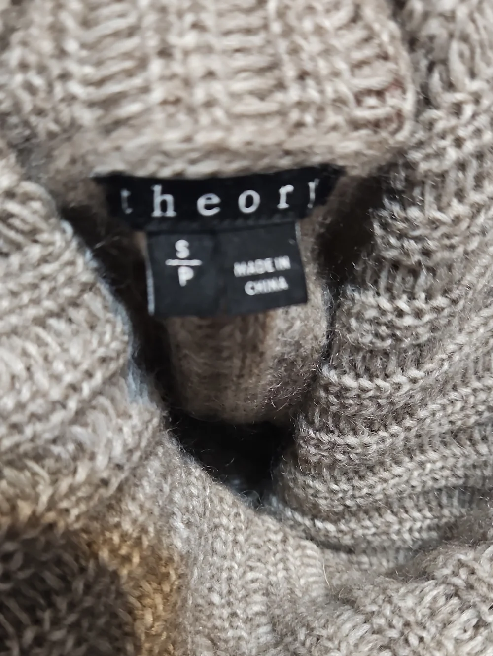 Therory Beylor T Yak Mohair Wool Sleeveless Turtleneck Knit Sweater-NWOT